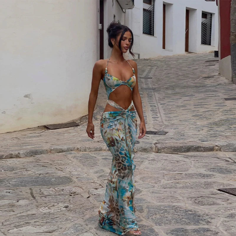 Tropical Glow Mini Dress